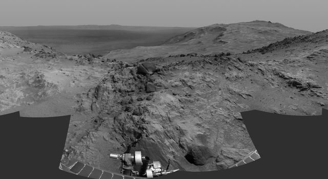 Opportunity's Approach to 'Marathon Valley'