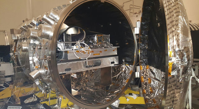 The vacuum chamber at NASA's JPL, used for testing WFIRST and other coronagraphs.