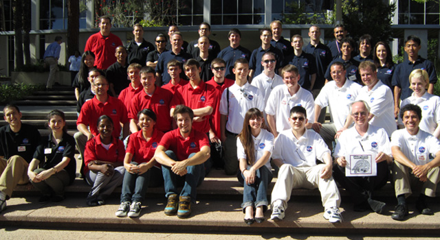 Students participating in NASA's National Community College and Aerospace Scholars program
