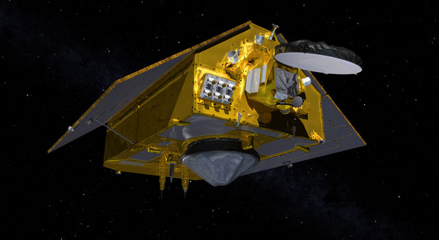 slide 2 - In this illustration, the Sentinel-6 Michael Freilich spacecraft - the world's latest sea-level satellite - is in space with its deployable solar panels extended