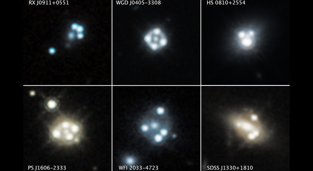 Several quasars