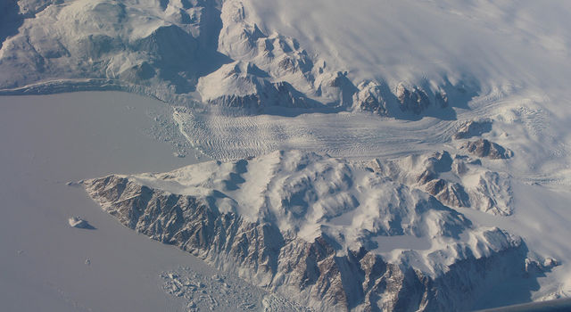 slide 3 - Greenland glacier