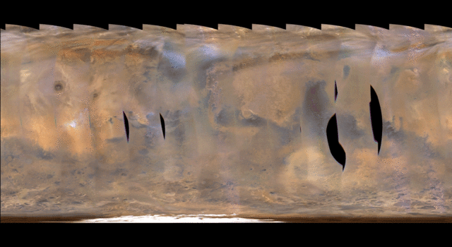 Back-to-Back Martian Dust Storms