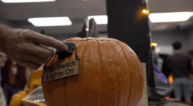 NASA/JPL Pumpkin Design Contest 2016 - Lights Out Pumpkin
