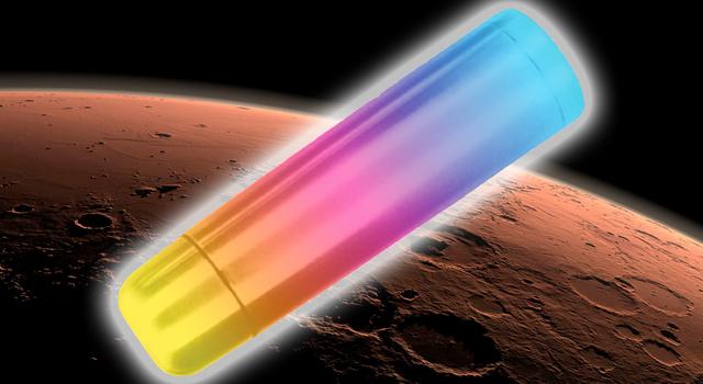 Artist's concept of a Mars thermos