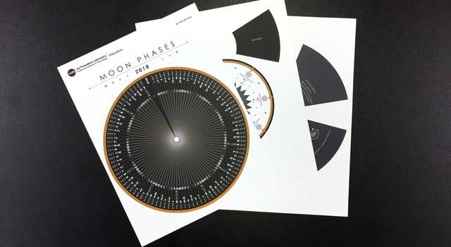 Moon Phases Calendar and Calculator Step 1 - NASA/JPL Edu