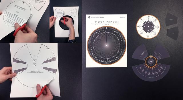 Moon Phases Calendar and Calculator Step 3 - NASA/JPL Edu