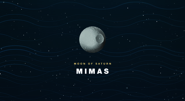 Illustration of Mimas