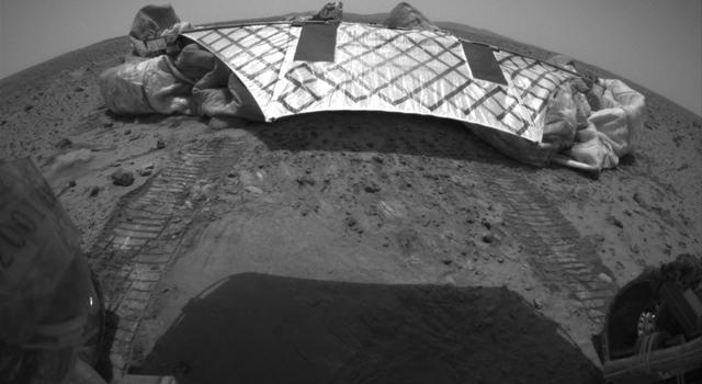 Spirit Rover on Mars
