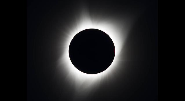 Image of a solar eclipse