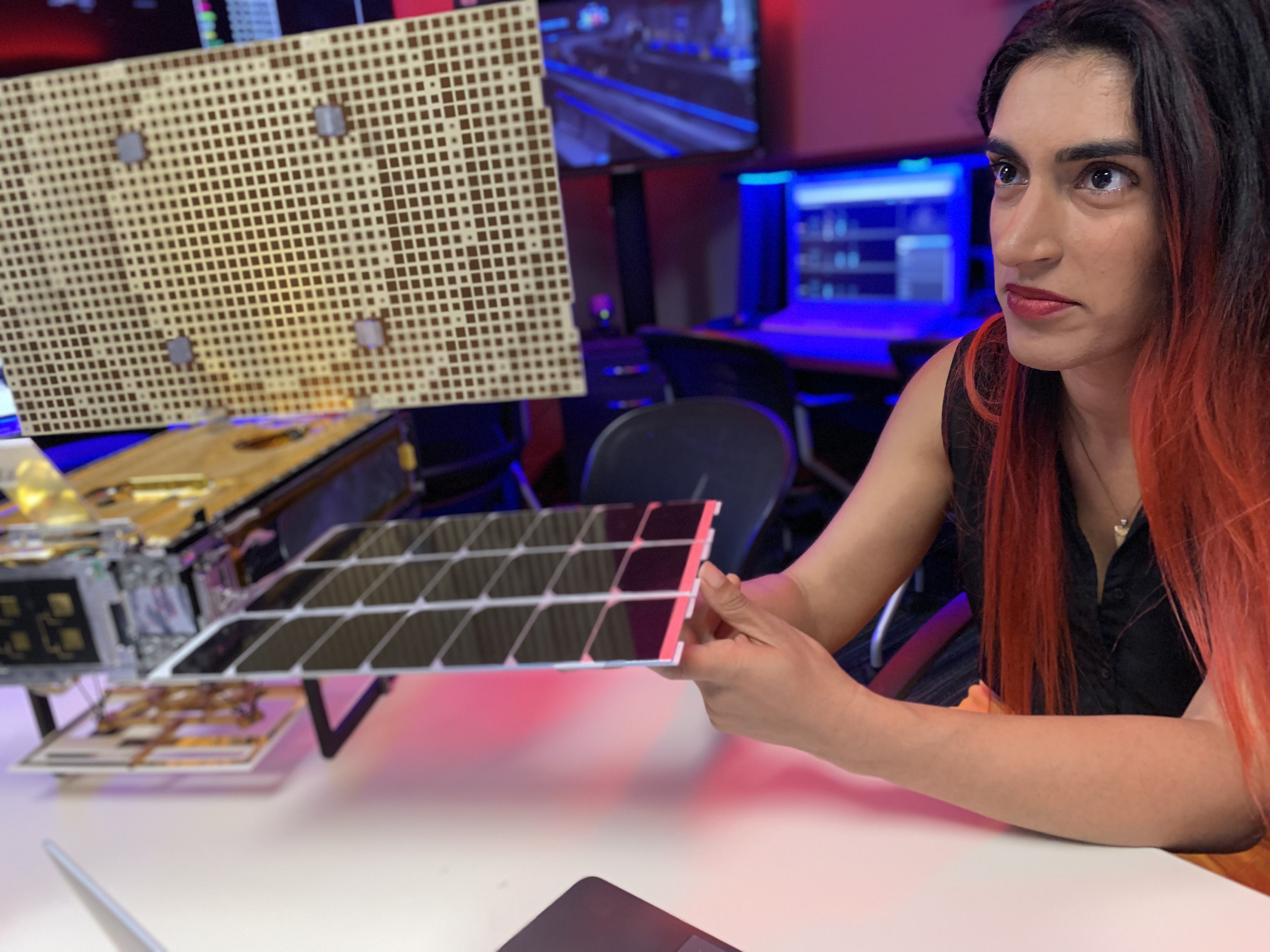 JPL systems engineer Farah Alibay works on all aspects of space missions