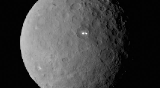 Bright Spot on Ceres Has Dimmer Companion